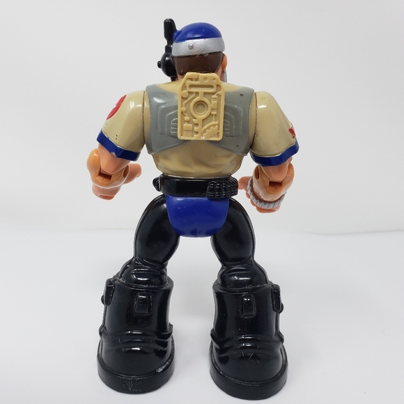 Mattel Rescue Heroes Night Patrol Captain Cuffs Police Toy Figure - Picture 4 of 16